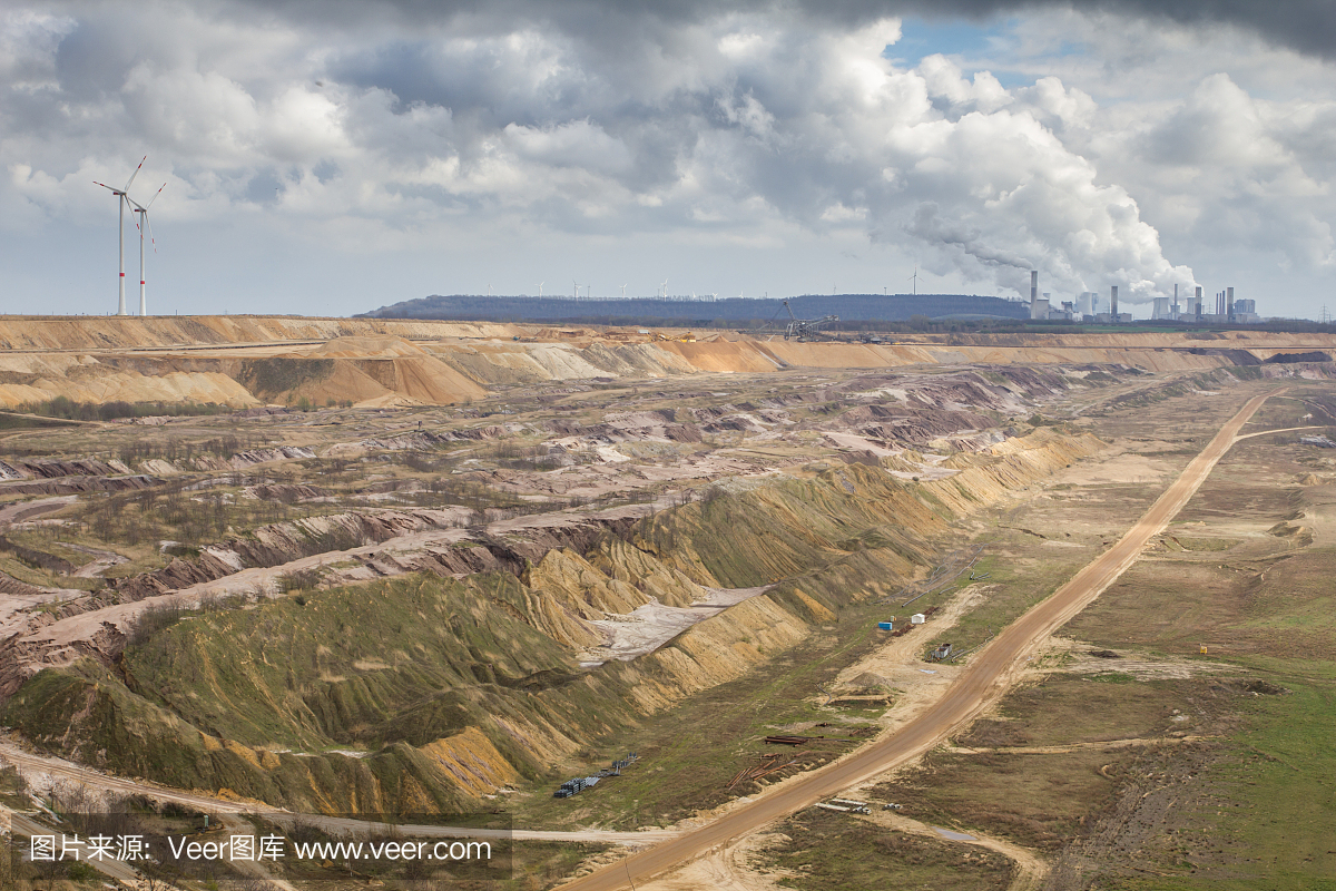 德国加兹韦勒褐煤地表开采